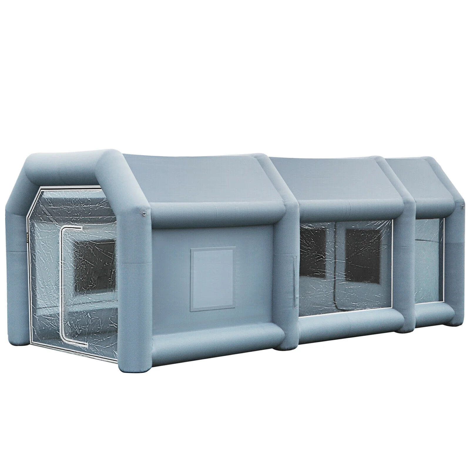Painting Tent Workstation Inflatable Spray Paint Booth 30x20x13FT with 2 Blowers 950W and 350W