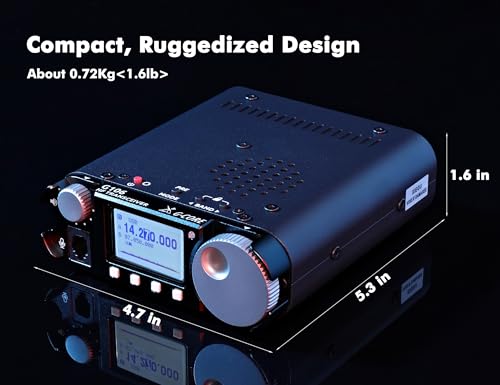 Xiegu G106 HF Transceiver SDR SSB/CW/AM/WFM Support FT8
