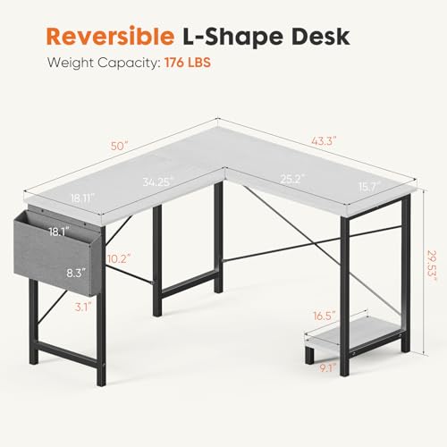 Sweetcrispy L Shaped Computer Desk