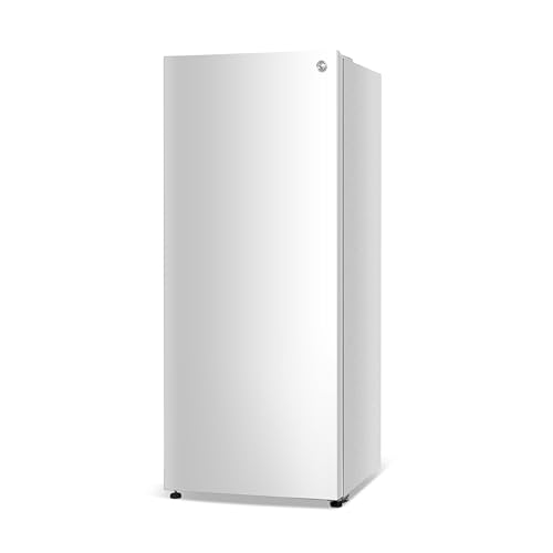 Commercial Cool 11.1 Cu. Ft. Convertible Freezer Refrigerator, Upright Fridge with Glass Shelves, Reversible Door, ENERGY STAR rated, Auto Defrost