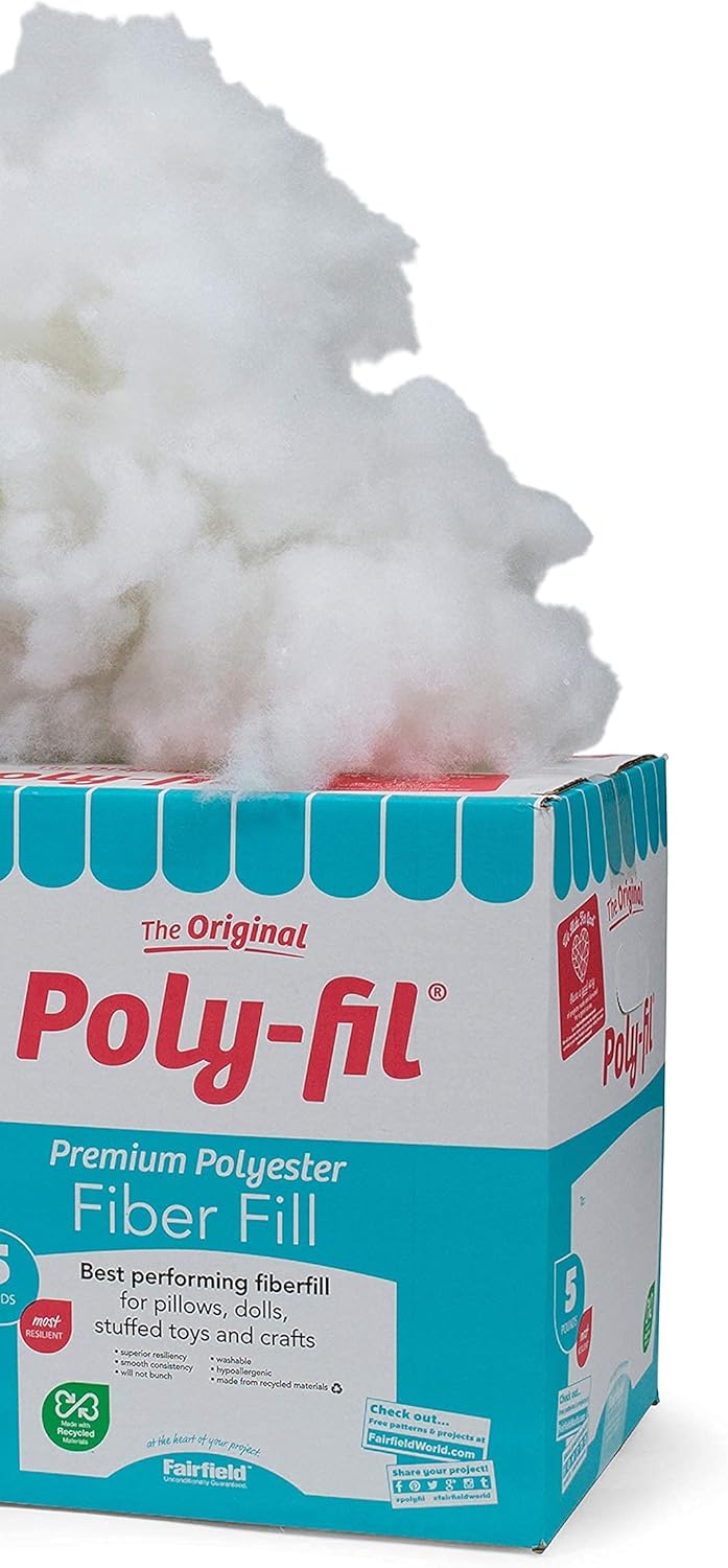 Fairfield PF-5 Poly-Fil Premium Fiber, White