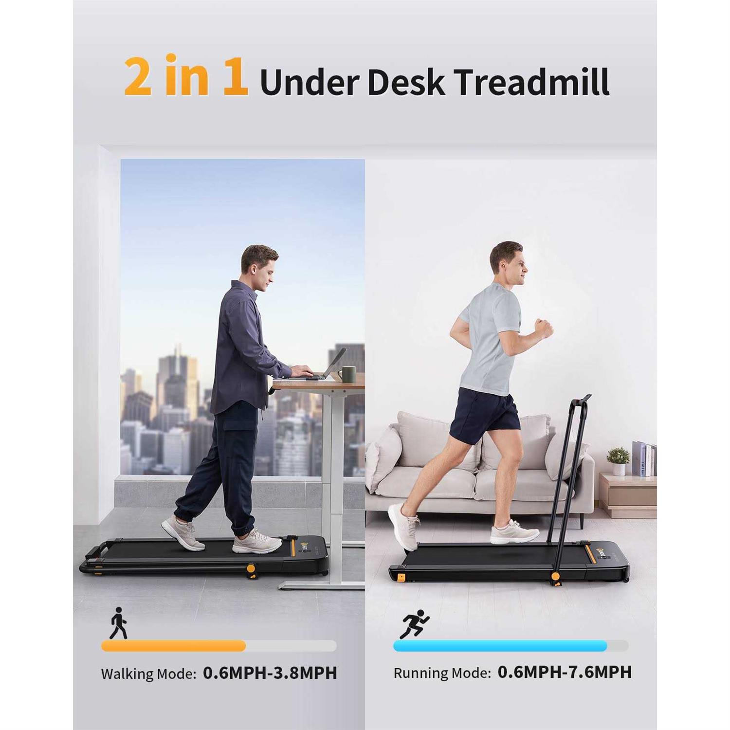 UREVO Strol Lite 2-in-1 Under Desk Treadmill - Sports Supplies Online Store