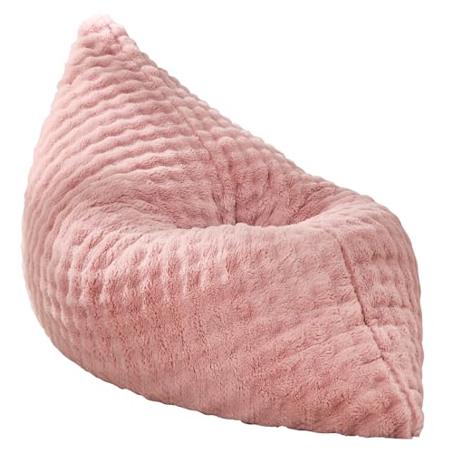 Hobestluk 3 in 1 Bean Bag Chair Giant Bean Bag Chairs Convertible Bean Bag Floor Cushion with Machine Washable Cover