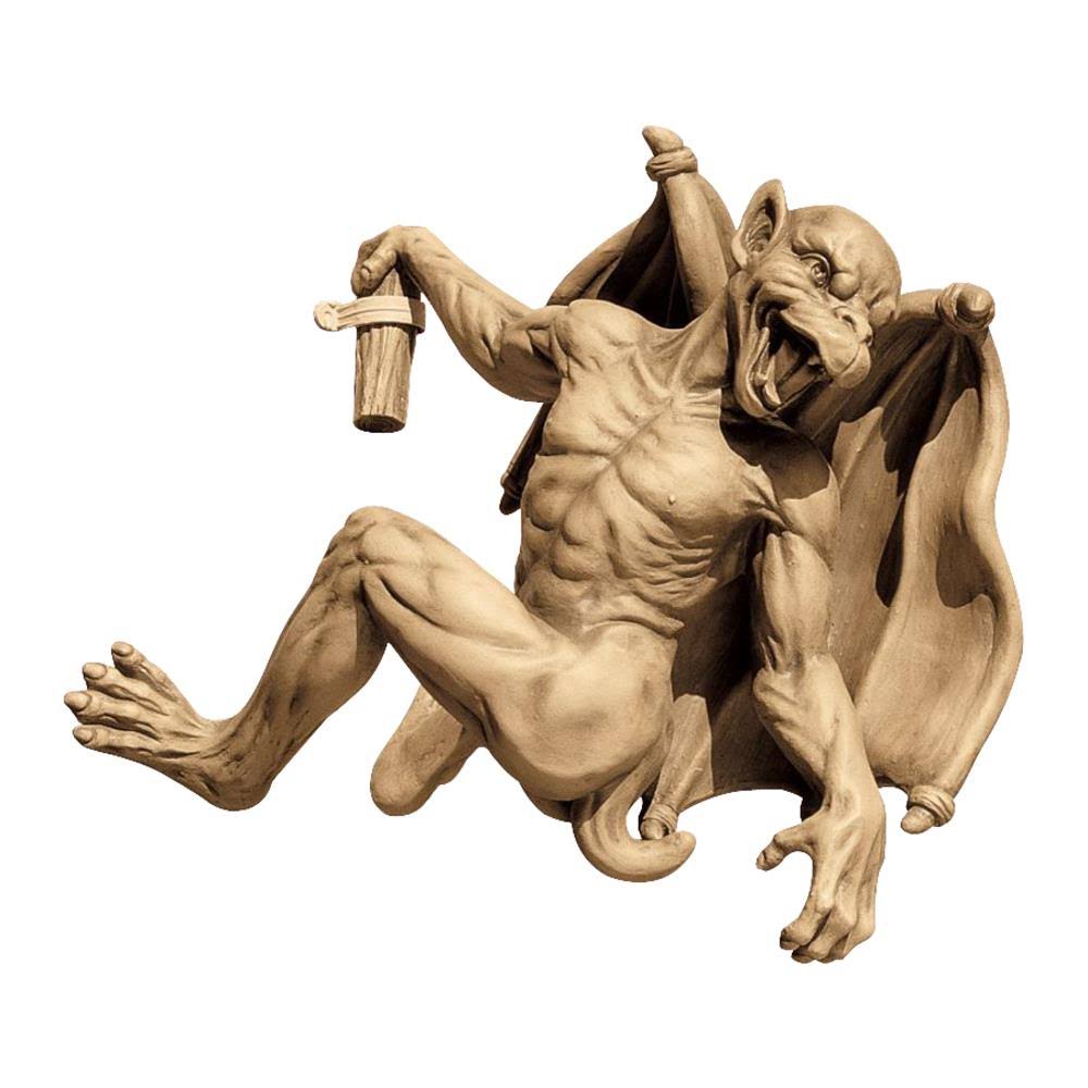 Design Toscano Gaston The Climbing Gothic Gargoyle Statue: Medium