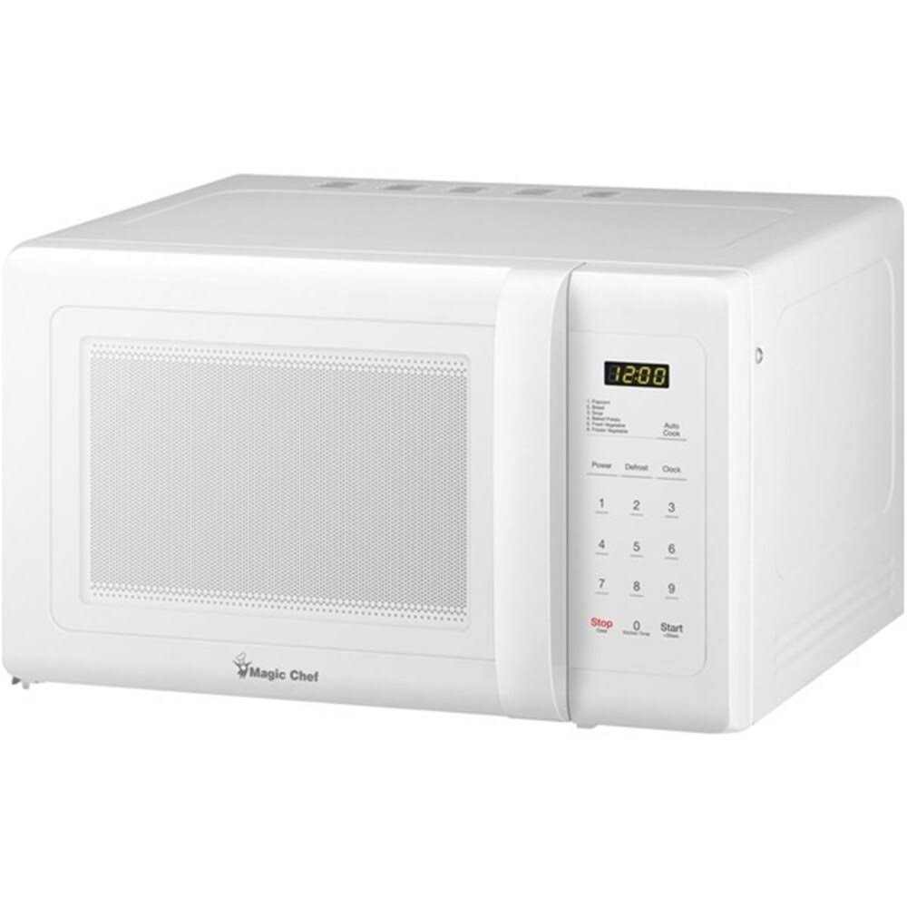 KitchenCrusader 0.9 Cu ft. Countertop Microwave - White
