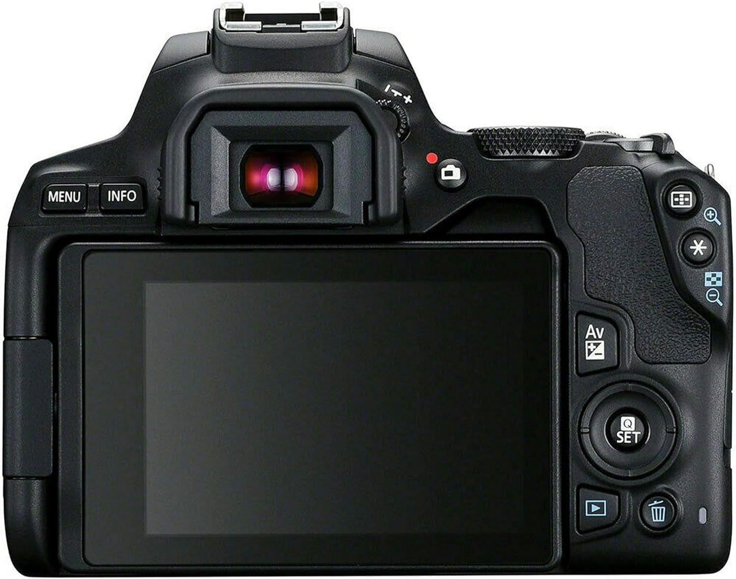 Canon EOS 250D (Rebel SL3) DSLR Camera w/Canon EF-S 18-55mm f/4-5.6 IS STM Lens + Case + 64GB Memory (21pc Bundle) (Renewed)