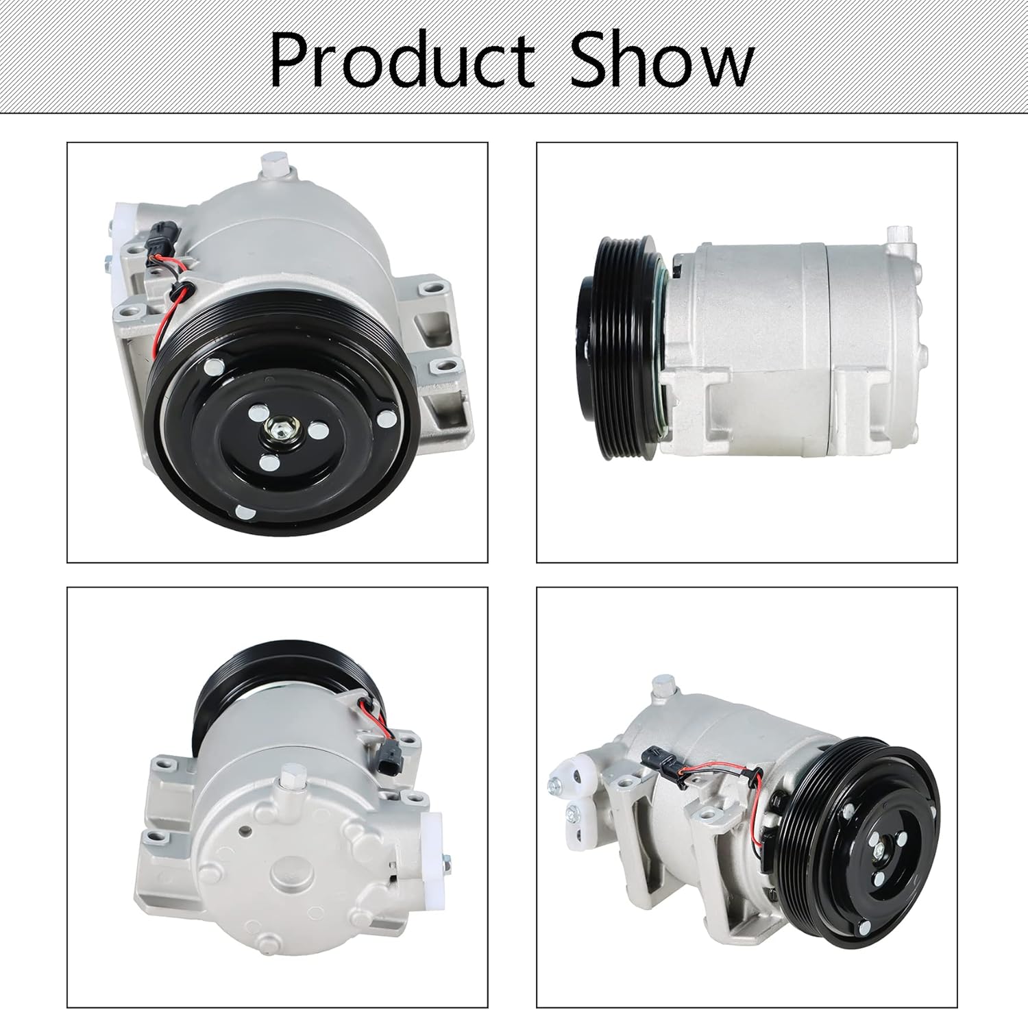 A/C AC Compressor Replacement for 2008-2013 Nissan Rogue 2.5L CO 11200C 92600JM01C