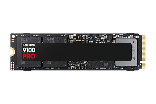Samsung SSD 9100 PRO 2TB, PCIe 5.0x4 M.2 2280, Seq. Read Speeds Up to 14,800MB/s, Best for AI Computing, Gaming