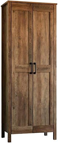 Sauder Select 2 Door Wooden Storage Cabinet in Rural Pine
