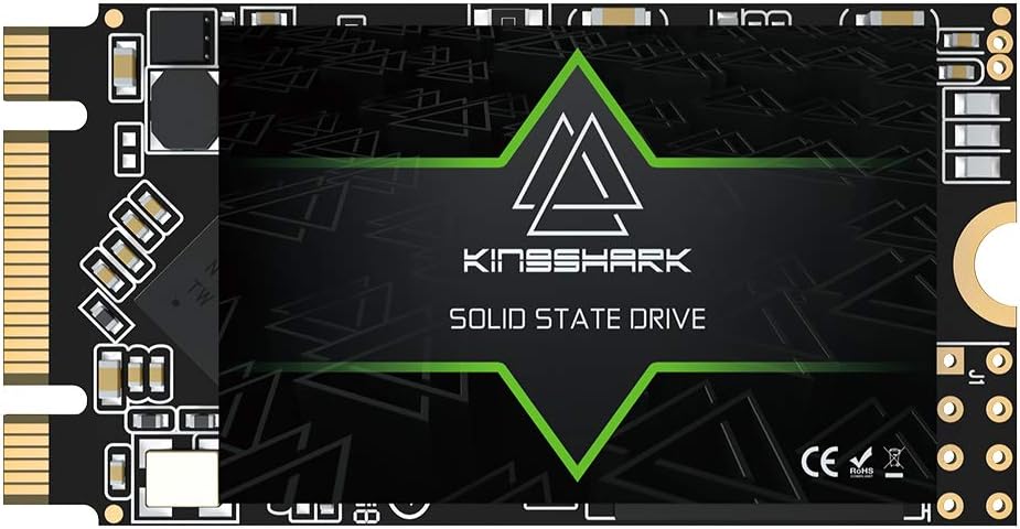 Kingshark Gamer SSD M.2 2280 1TB Ngff Internal Solid State Drive High Performance Hard Drive for Desktop Laptop SATA III 6Gb/s Includes SSD (1TB