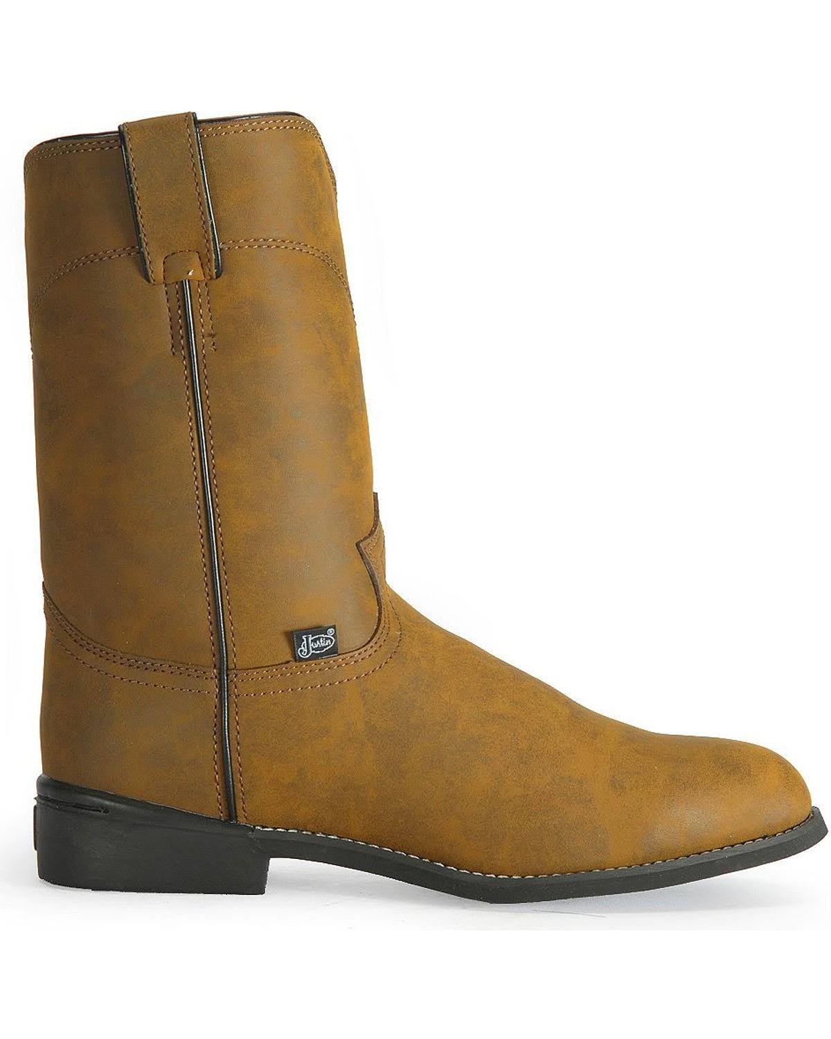 Justin Basics Roper Cowboy Boots