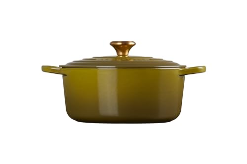 Le Creuset Enameled Cast Iron Signature Round Dutch Oven, 5.5 qt., Cerise