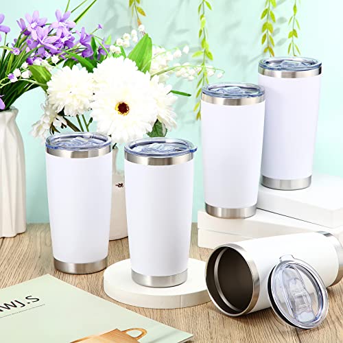 Sieral 36 Packs Stainless Steel Tumbler Bulk with Lid Vacuum Double Wall Insulated Travel Coffee Mug Powder Coated Tumbler Cup for Graduation Wedding