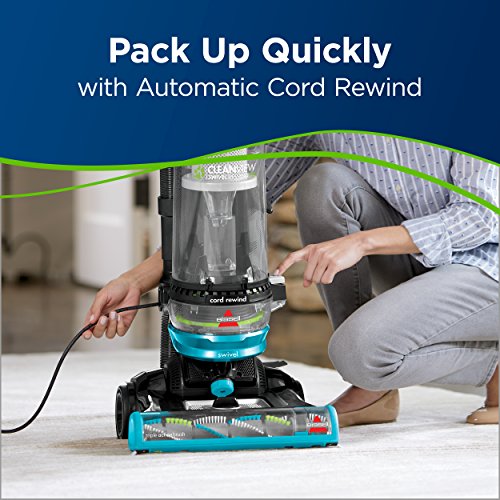 Bissell 2252 CleanView Swivel Upright Bagless Vacuum with Swivel Steering, Powerful Pet Hair Pick Up, Specialized Pet Tools, Large Capacity Dirt Tank