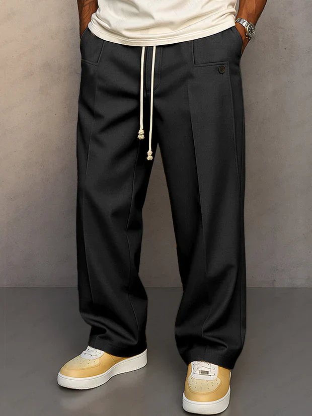 Lorenzo™ | Elegant Drawstring Trousers