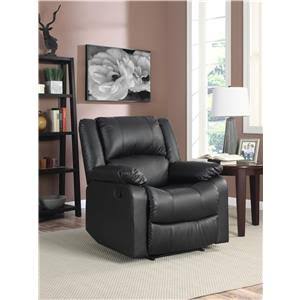 Lifestyle Solutions Parklin Recliner, Black