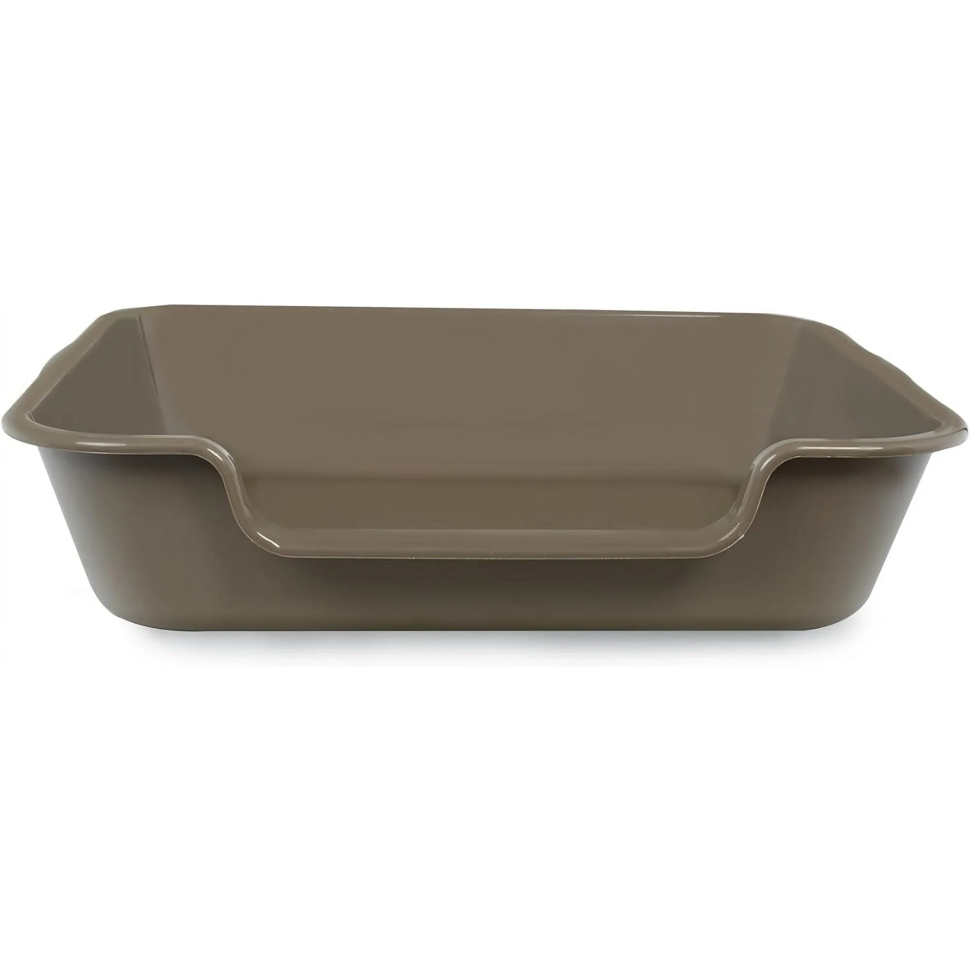 2 Pack Extra Large Dog Litter Box Pan Tray (ABS Material), Low Entry Jumbo Senior Litter Boxes for Multiple Kitten Big Cats