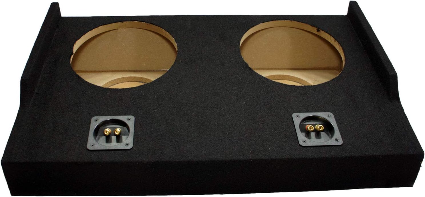 Alpine S-W10D2 Compatible with Ford F150 Super Cab 2015-2021 Bundled with HA-A800.1 Mono 1600W Amp & FTB2X10-15EXTCAB Dual 10" Sub Box
