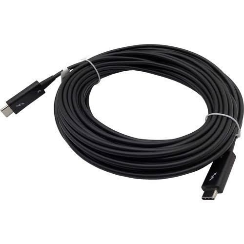 Areca Thunderbolt 3 Optical Cable 33' 40 Gb/s, Length 0' 9.1 M, 0', Color Black CB-TB3L10