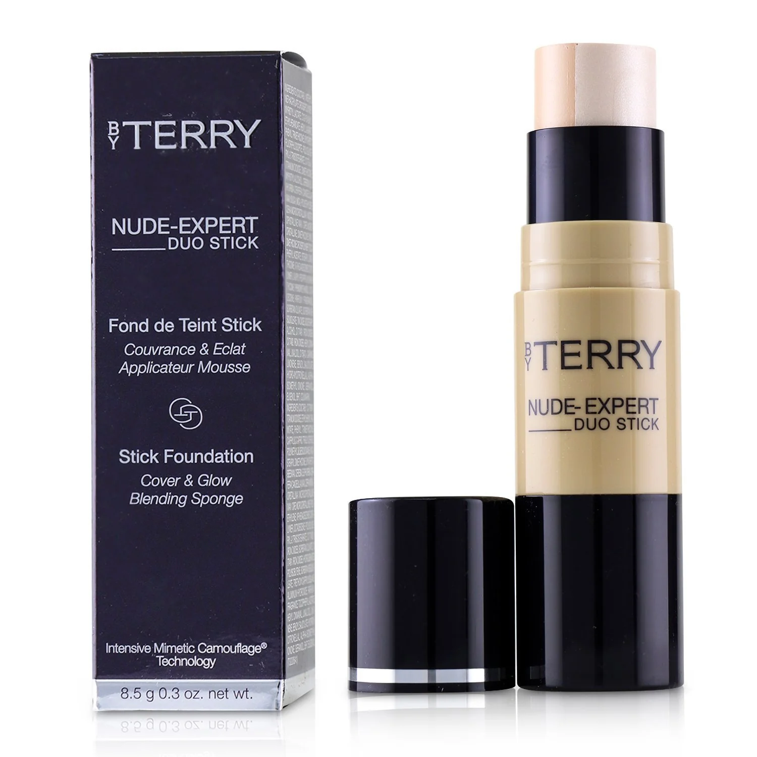 By Terry Nude Expert Duo Stick Foundation - # 5 Peach Beige  8.5g/0.3oz