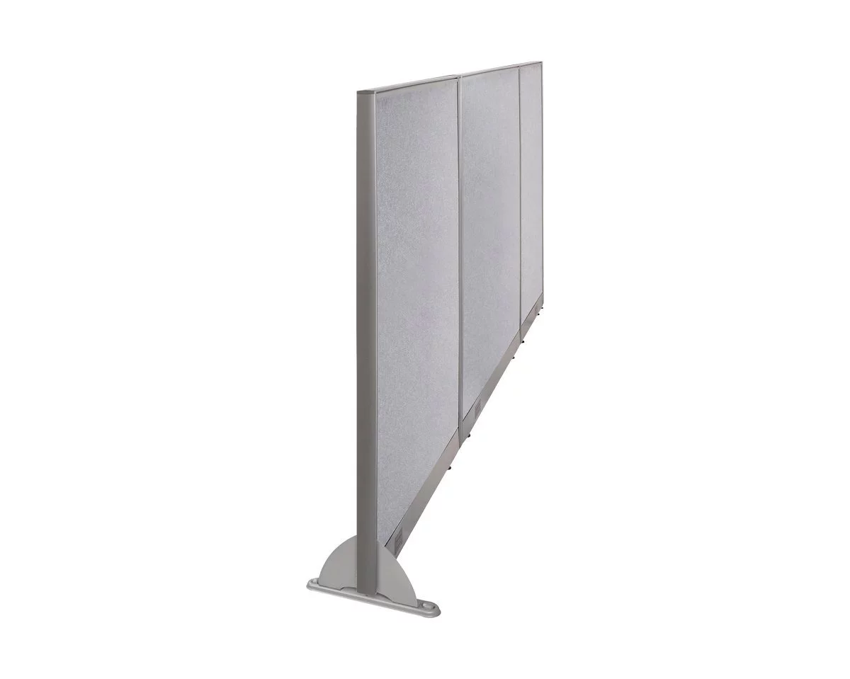 GOF 126"W x 72"H Wall Mounted Office Partition Cubicle Panel Room Divider