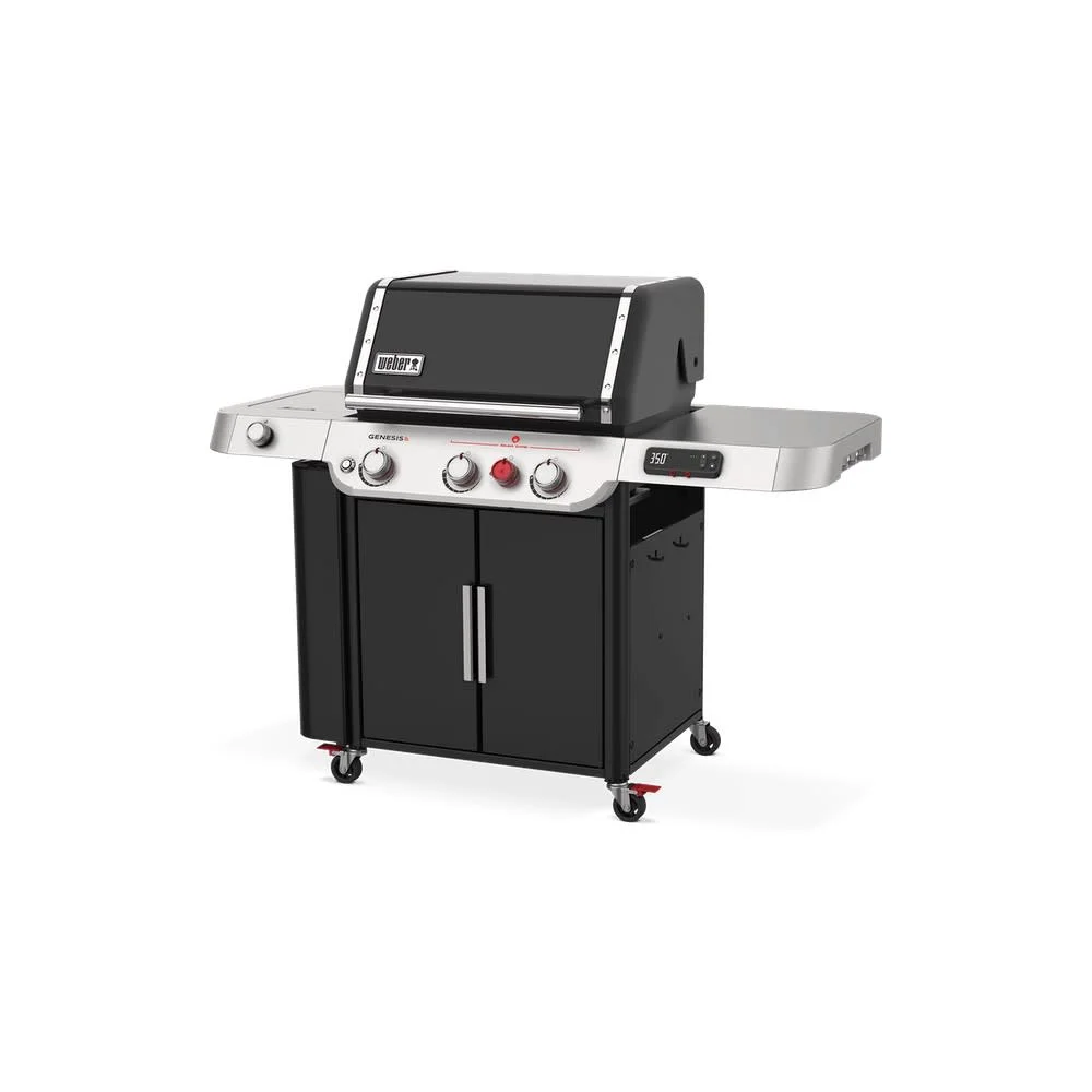 Genesis EX-335 Smart Gas Grill, Black, Liquid Propane
