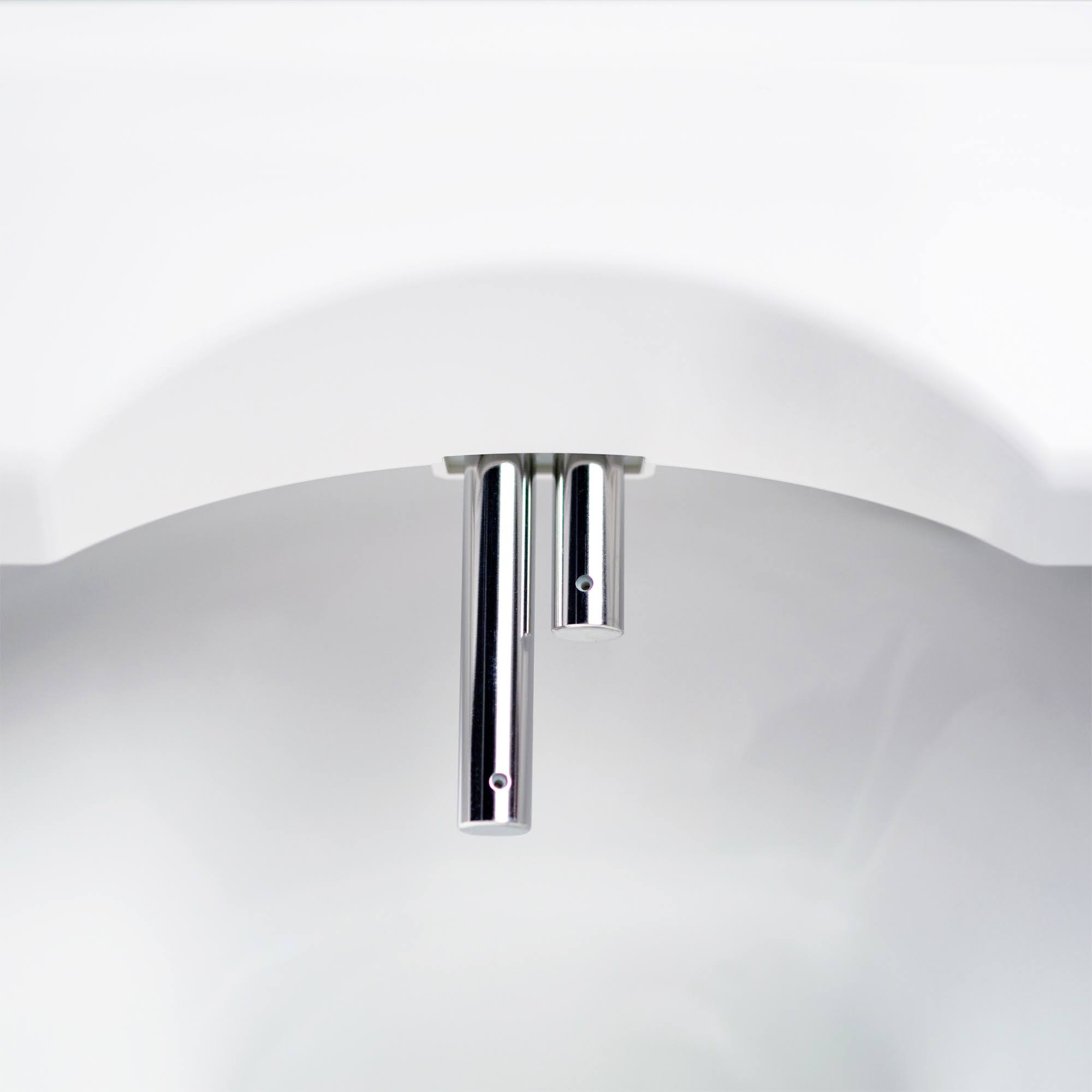 Brondell Swash 1200 Luxury Bidet Toilet Seat - White, Round