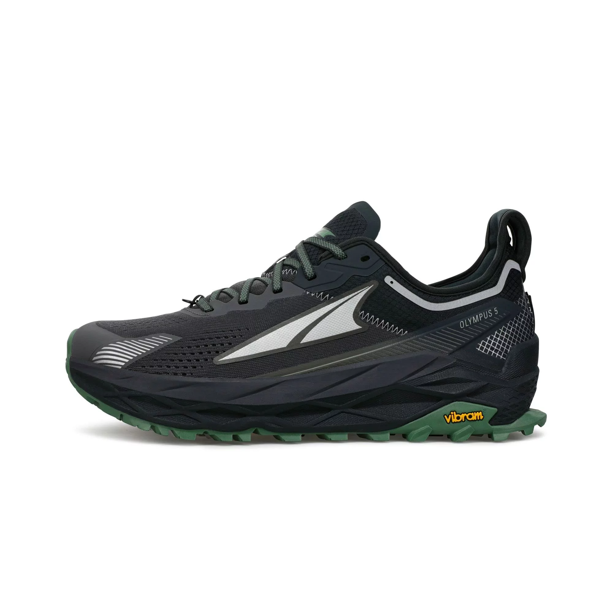 ALTRA Men's AL0A7R6P Olympus 5 Trail Running Shoe, Black/Gray - 11 M US - Curated Treasures Market