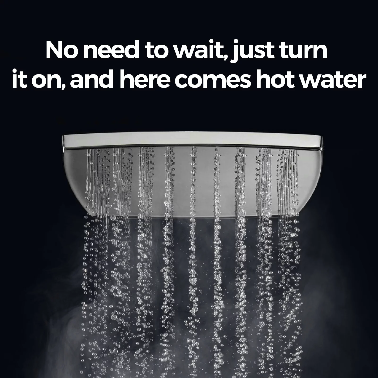 FOGATTI 7.5 GPM Natural Gas Tankless Water Heater On Demand Hot Water Heater Indoor Tankless Water Heater for Shower