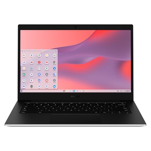 Samsung 14" Galaxy Chromebook Go Laptop PC Computer, Intel Celeron N4500 Processor, 4GB RAM, 64GB Storage, ChromeOS, XE340XDA-KA2US, Student Laptop