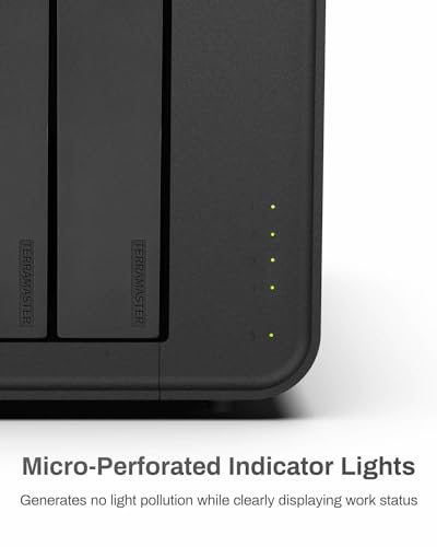 TERRAMASTER D4-320 External Hard Drive Enclosure - 4bay USB 3.2 Gen2 10Gbps Type-C USB Storage Hot Swappable Plug and Play (Diskless)