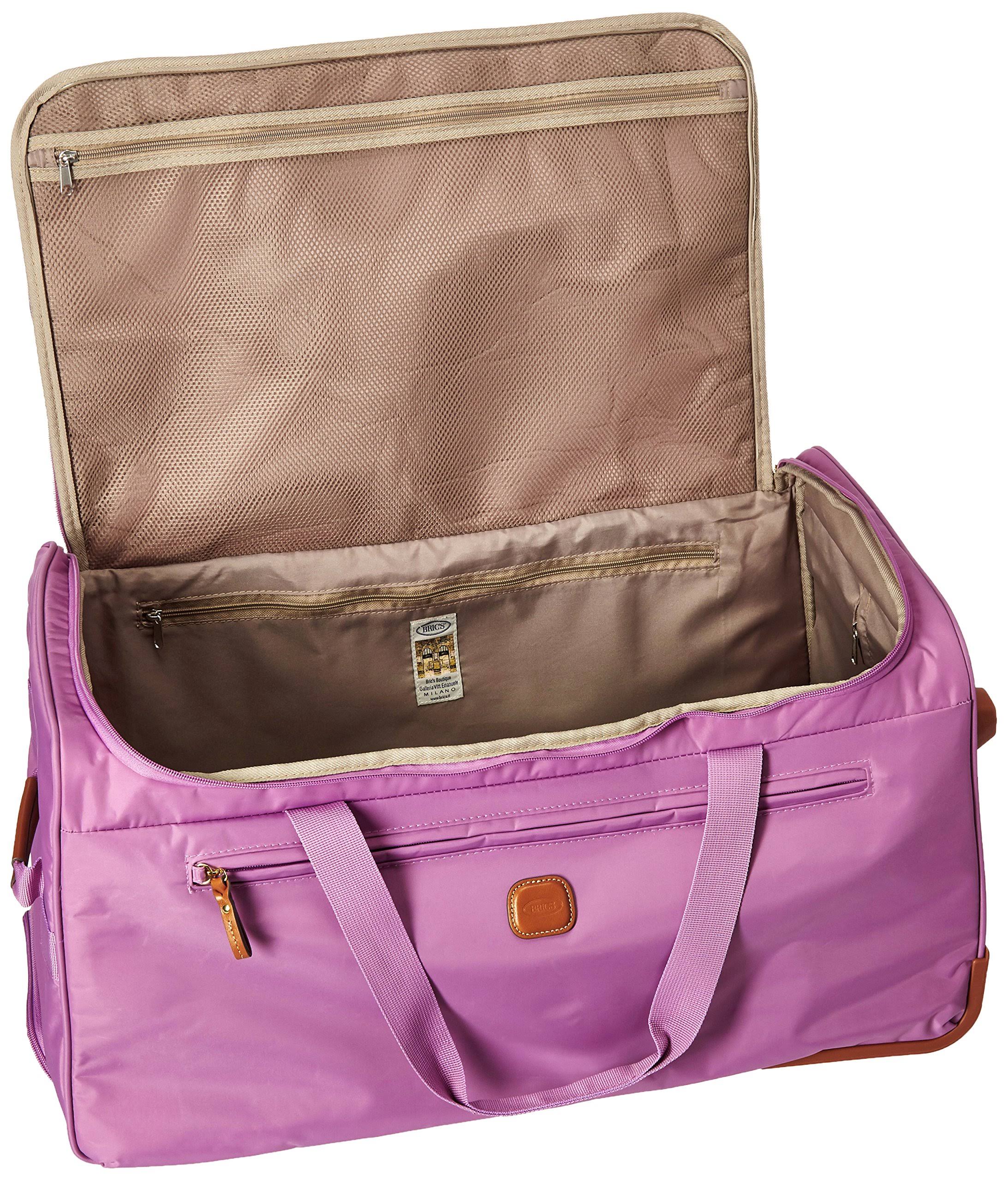 Bric&s Luggage X-Bag 21-Inch Carry-On Rolling Duffel (Fuchsia)
