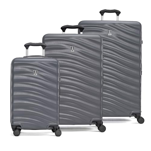 Travelpro Maxlite Air V2 Hardside Expandable Carry on Luggage, 8 Spinner Wheels, Lightweight Hard Shell Suitcase, TSA lock, Black, Carry On 21-Inch
