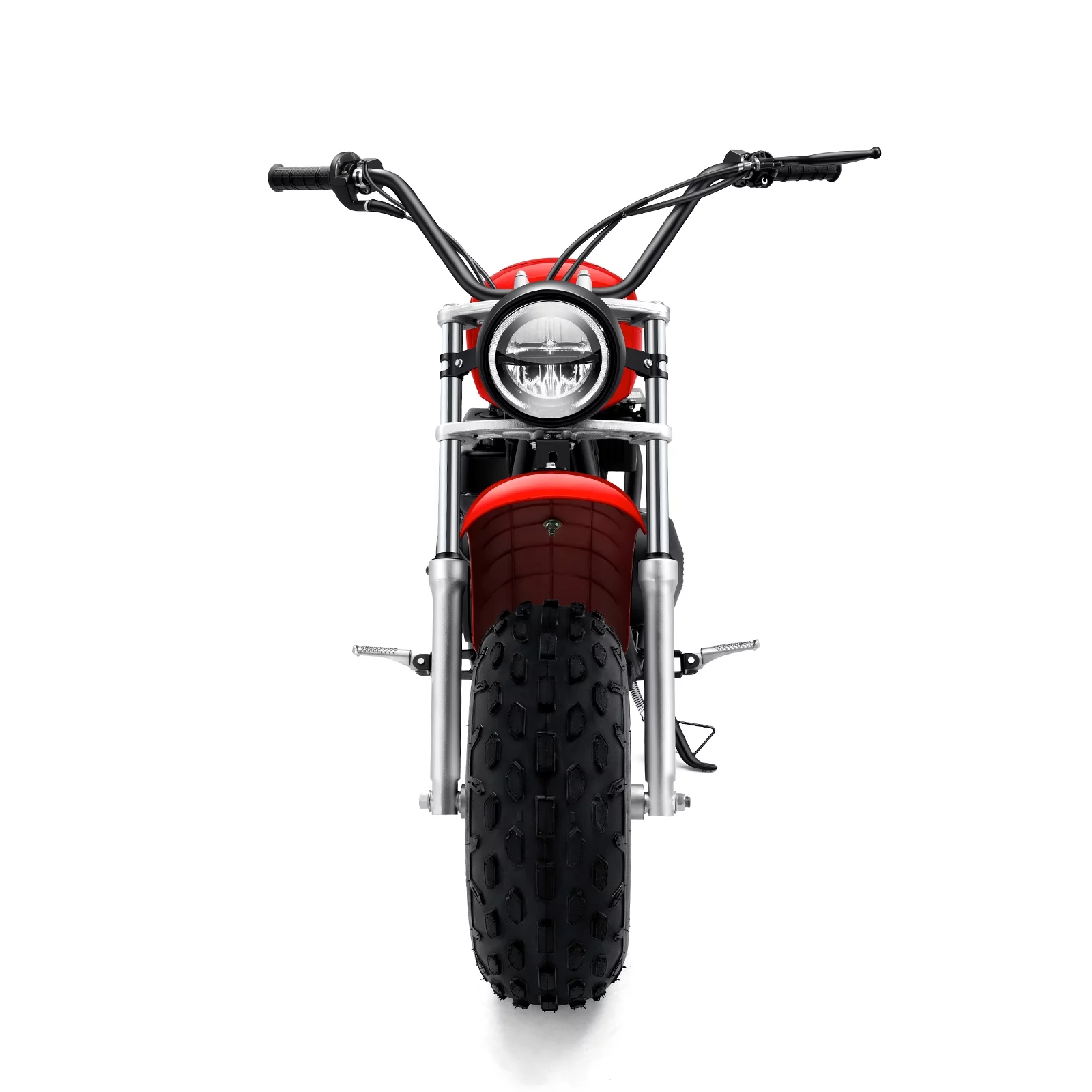 Seangles Off Road 196cc Mini Bike Gas Power Trail Bike Dirt Bike for Kids Youths Adults, Tested and Fully Assembled (Red)