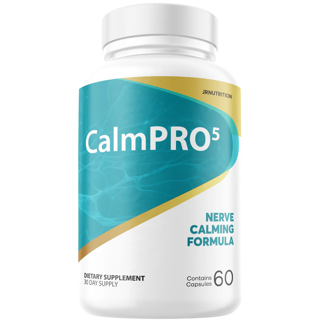 CalmPro 5 Nerve Calming Support Formula Calm Pro 5 - 60 Capsules - Kansas Nuitrition - HNZSDS