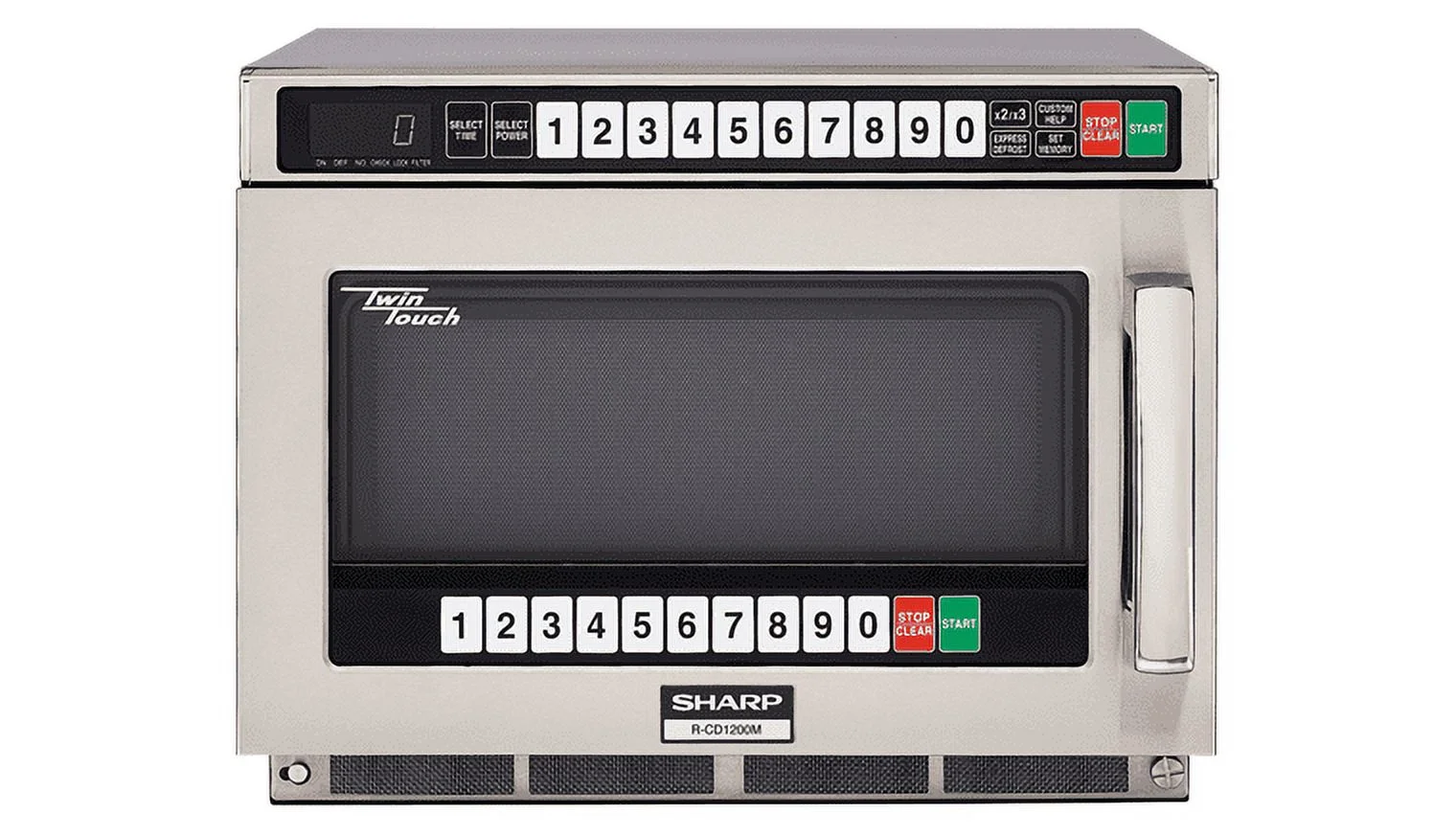 SHARP RCD1200M Stainless Steel Commercial Professional Microwave Oven 0.75 cu ft