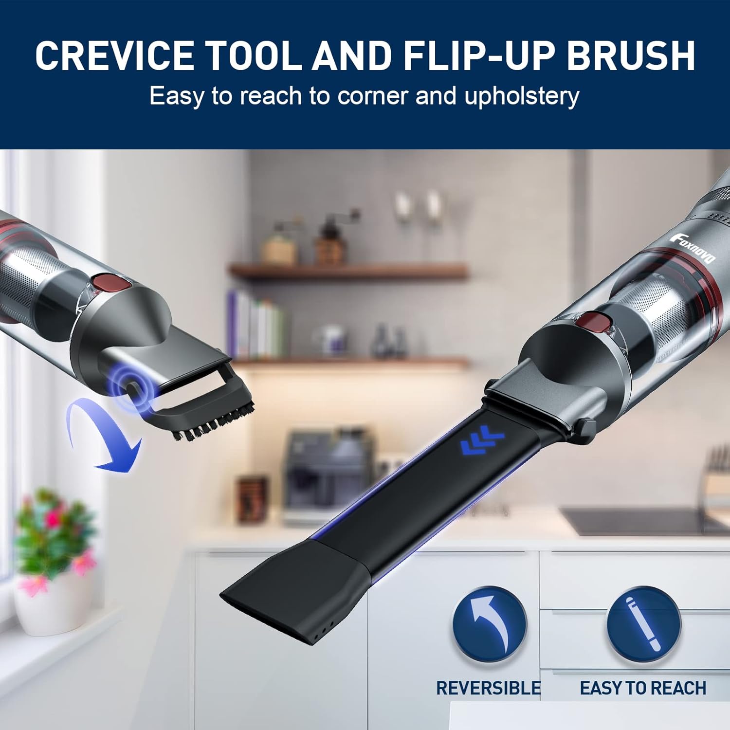 Cordless Portable Handheld Vacuum Cleaner: Mini Small Lightweight Powerful Dust Buster Vac Compact Hand Held Vacuuming Rechargeable for Home Car Pack
