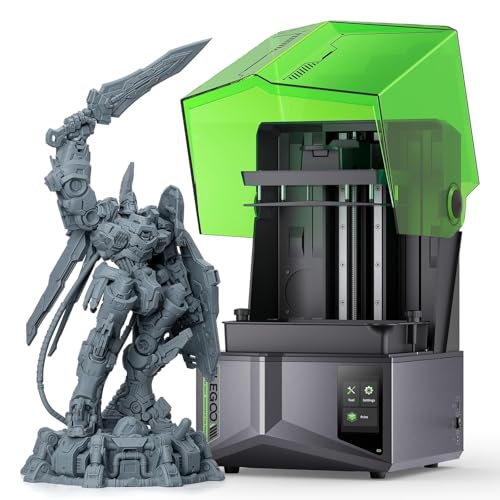 ELEGOO Saturn 4 Ultra 16K Resin 3D Printer with 10" 16K Mono LCD and Flip-up Lid, Smart Tank Heating at 30 ｰC, 150mm/h High Speed Printing
