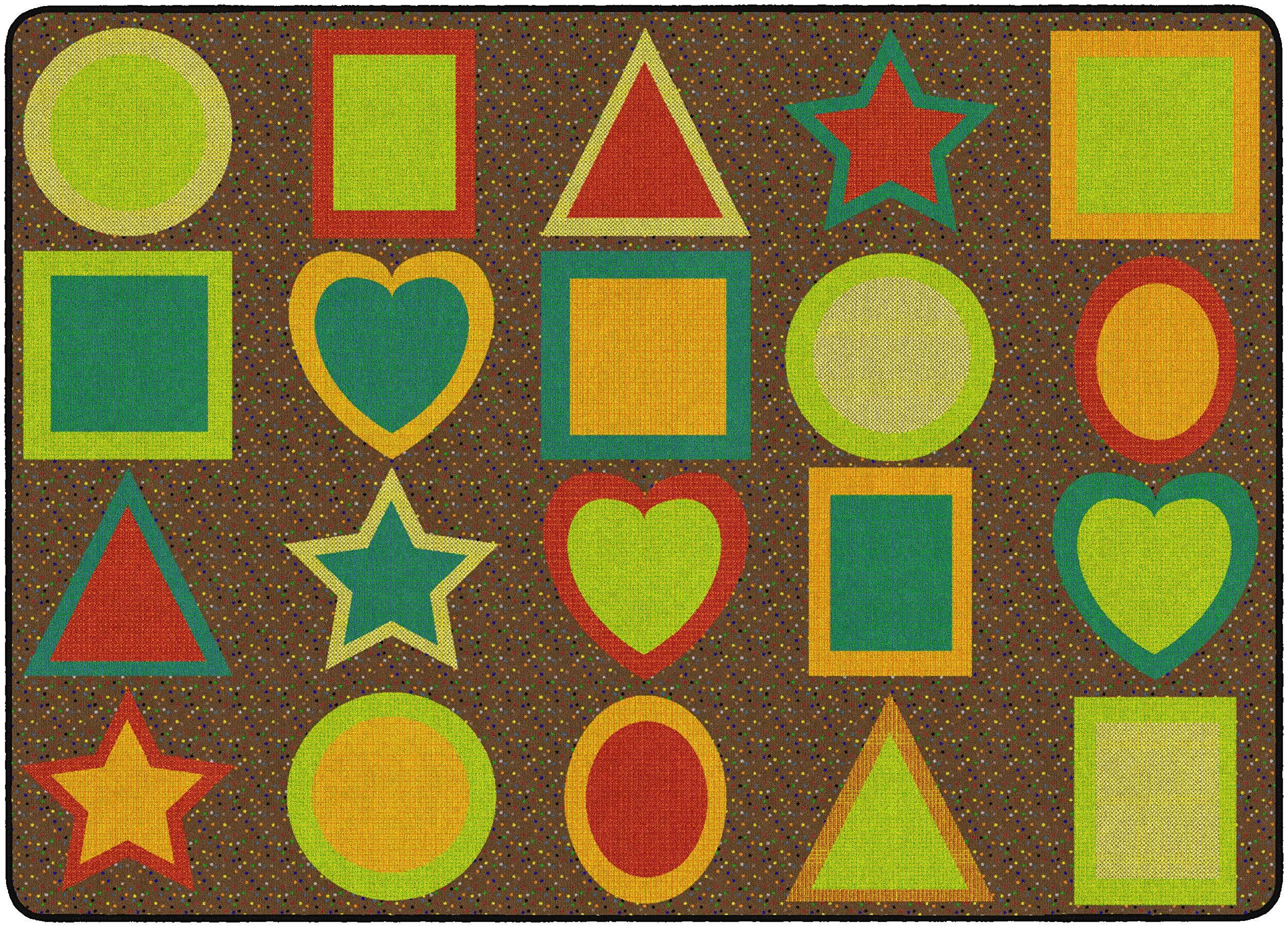 Flagship Carpets All Kinds of Shapes Muted (Seats 20) 6&x8&4