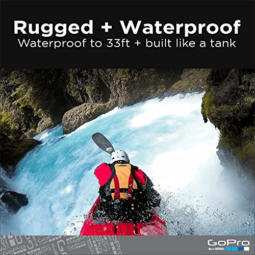 GoPro HERO9 Black - E-Commerce Packaging - Waterproof Action Camera with Front LCD and Touch Rear Screens, 5K Ultra HD Video, 20MP Photos