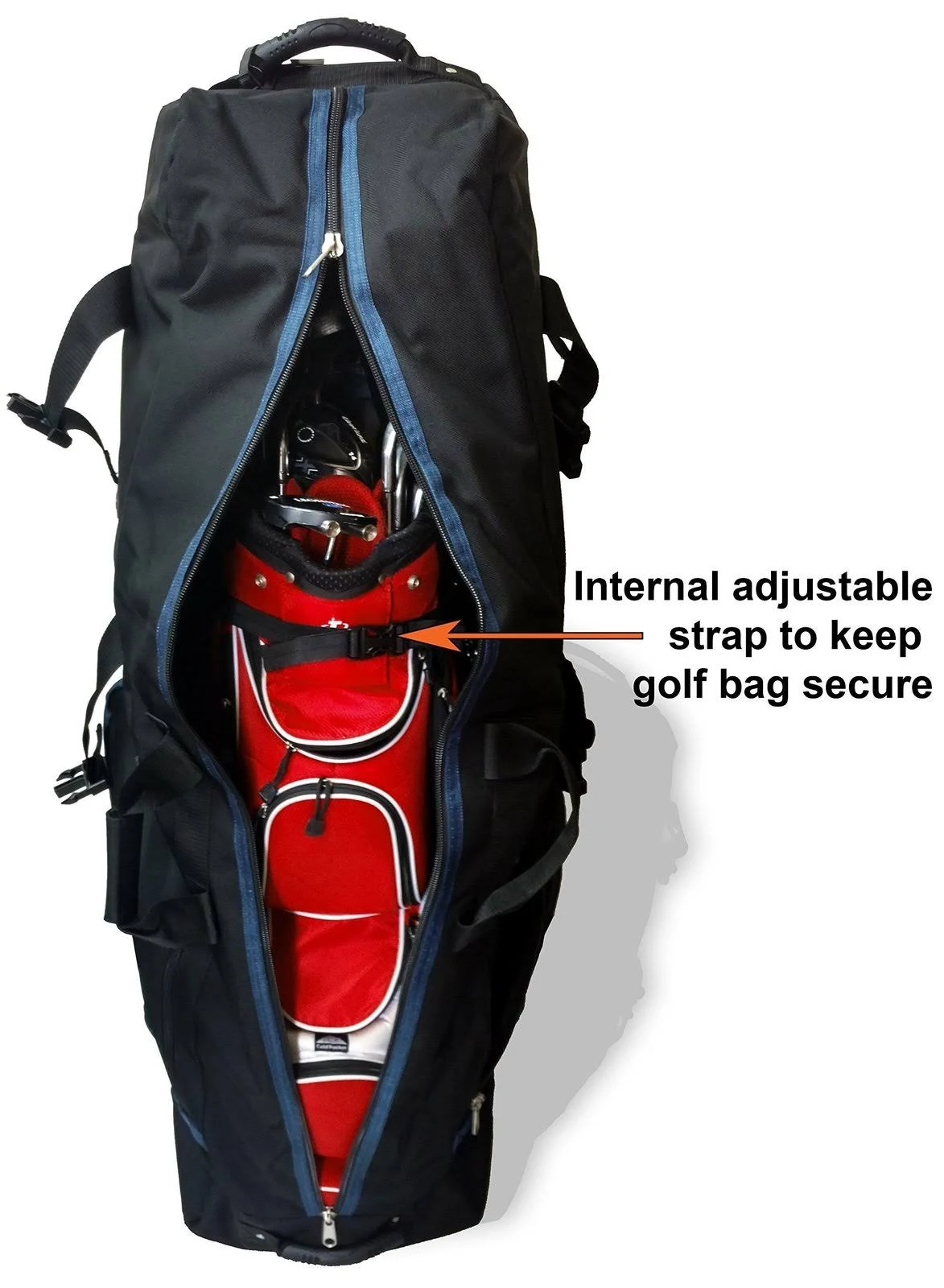 CaddyDaddy Constrictor 2 Golf Bag Travel COVER, Black