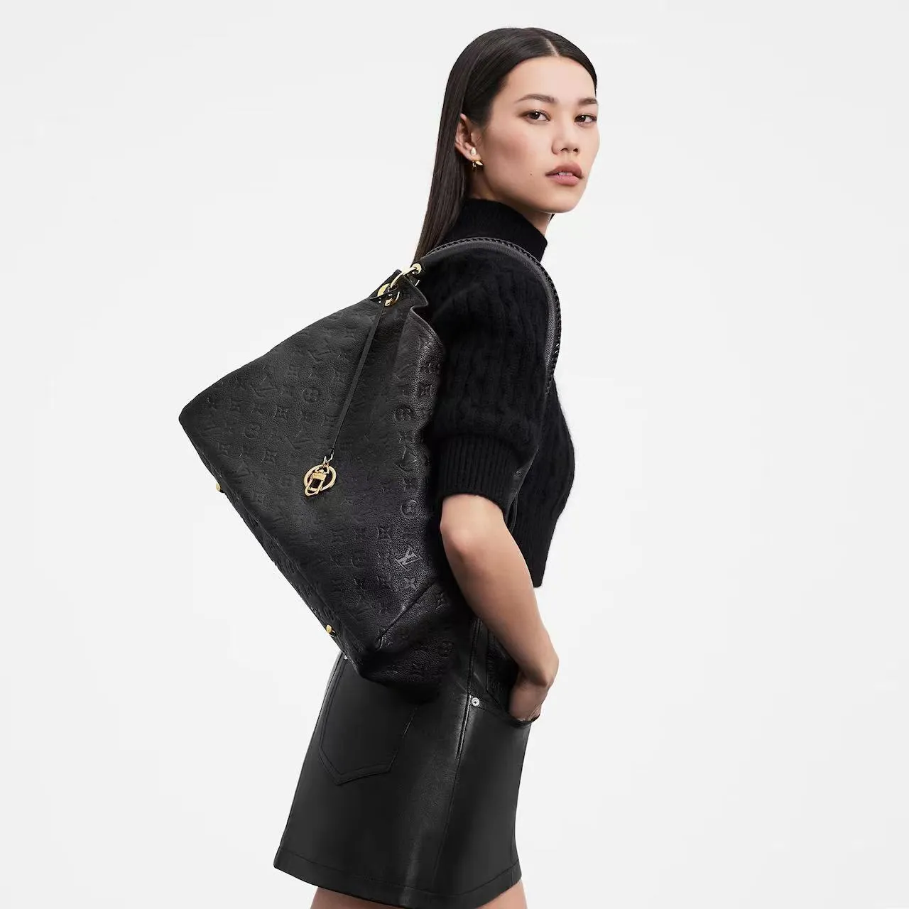 Women Padding Shoulder Bag Soft Puffy Tote Handbags Large Capacity Lightweight Fall Winter Female Bag