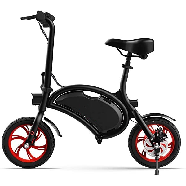 Jetson Electric Bike Bolt Folding Electric Bike, with Pegs &ndash; with LCD Display, Lightweight & Portable with Carrying Handle