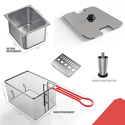 commercial deep fryer
