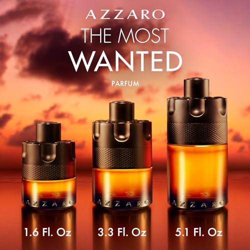 Azzaro The Most Wanted Parfum - Intense Mens Cologne - Spicy & Seductive Fragrance for Date Night - Lasting Wear