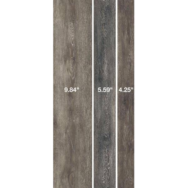 Lifeproof Dark Grey Oak Multi-Width x 47.6 in. L Luxury Vinyl Plank Flooring (19.53 Sq. ft. / CASE)