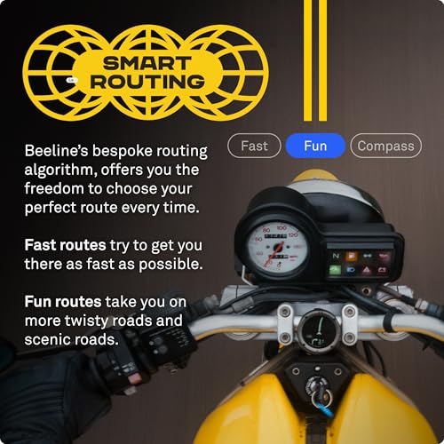 Beeline Moto II - Next Gen Motorcycle GPS Tracker | Compact Design, Waterproof Build