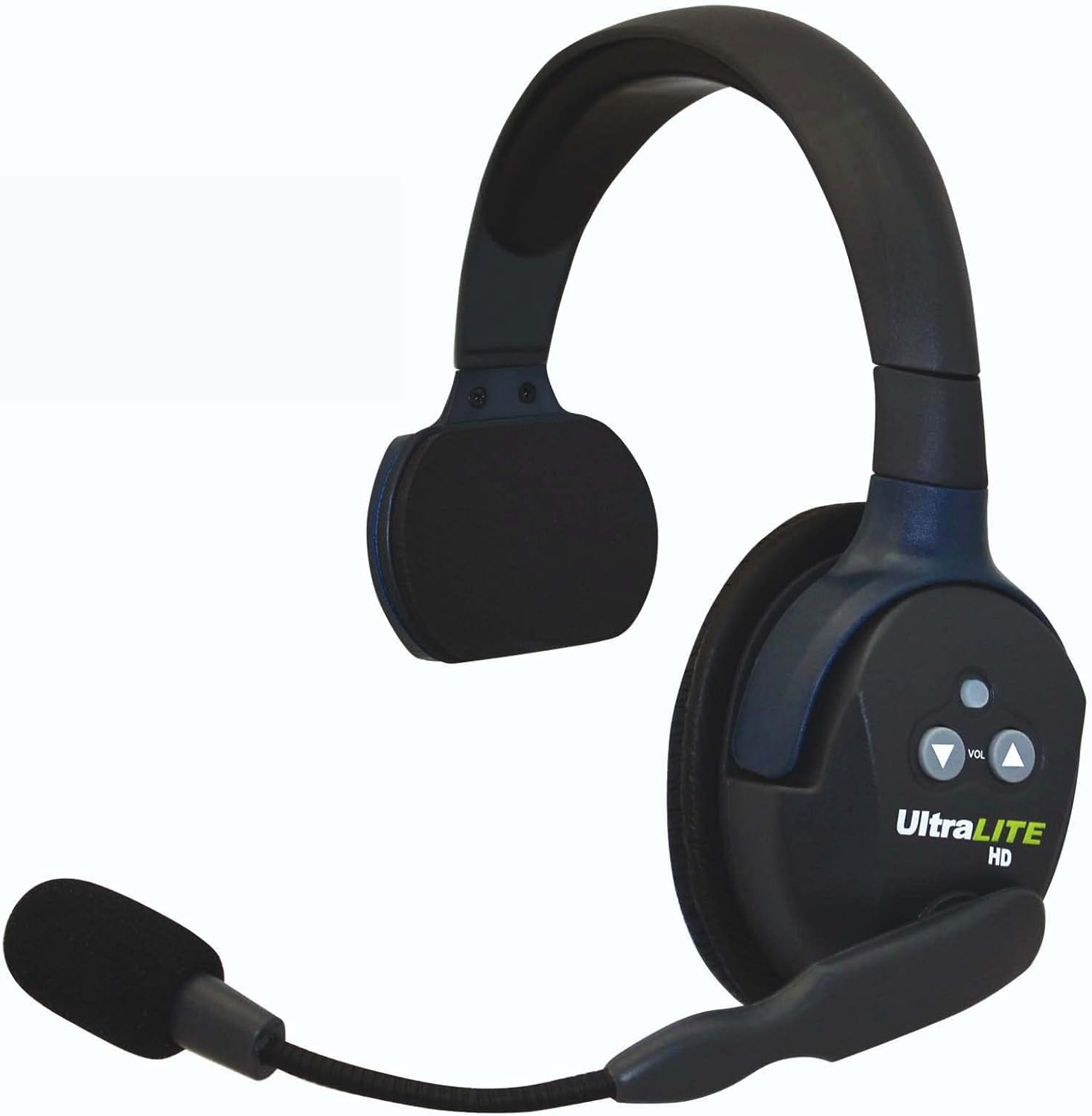 Eartec UltraLITE Single Remote Headset Full Duplex Wireless Intercom with Noise Cancelling Microphone, HD Version