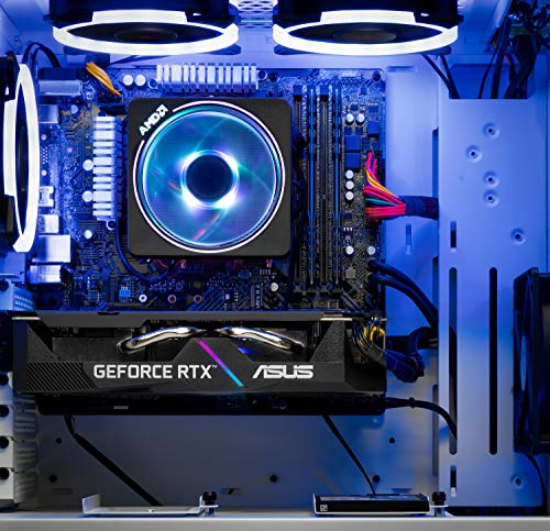 Skytech Gaming Azure 3 Desktop PC, Ryzen 7 7700 3.8 GHz (5.3GHz), NVIDIA RTX 5060, 1TB NVMe SSD, 32GB DDR5 RAM 5200 RGB, 650W Gold PSU, Wi-Fi, Win 11