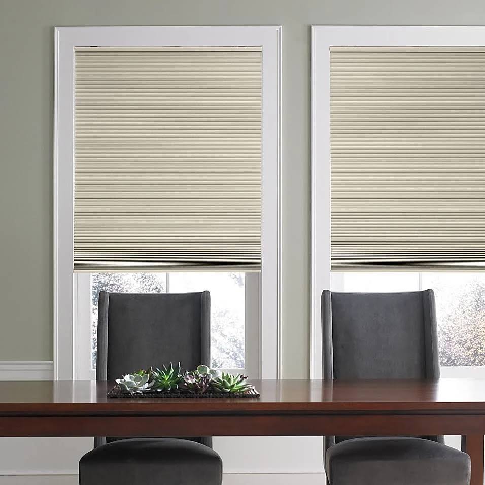 Real Simple Cordless Blackout Cellular 35x22 x 48x22 Shade in Sand